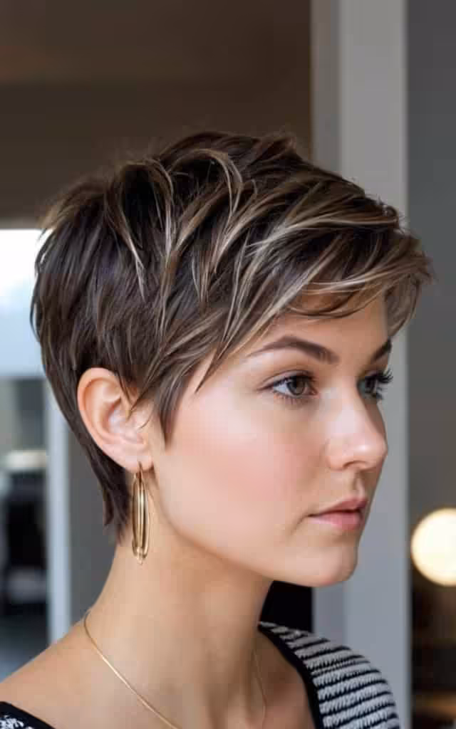 Classy Layered Pixie Short Layered Hairstyles