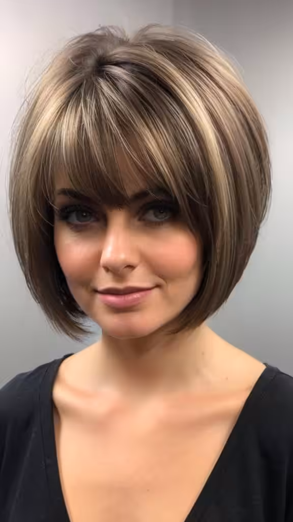 Dimensional Bob Short Layered Hairstyles