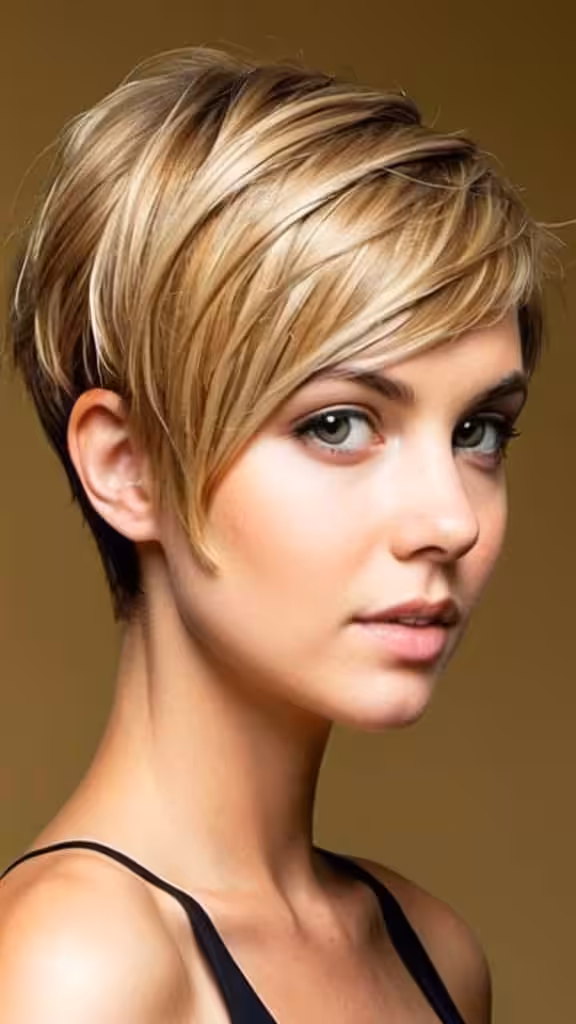 Pixie Bob Short Layered Hairstyles
