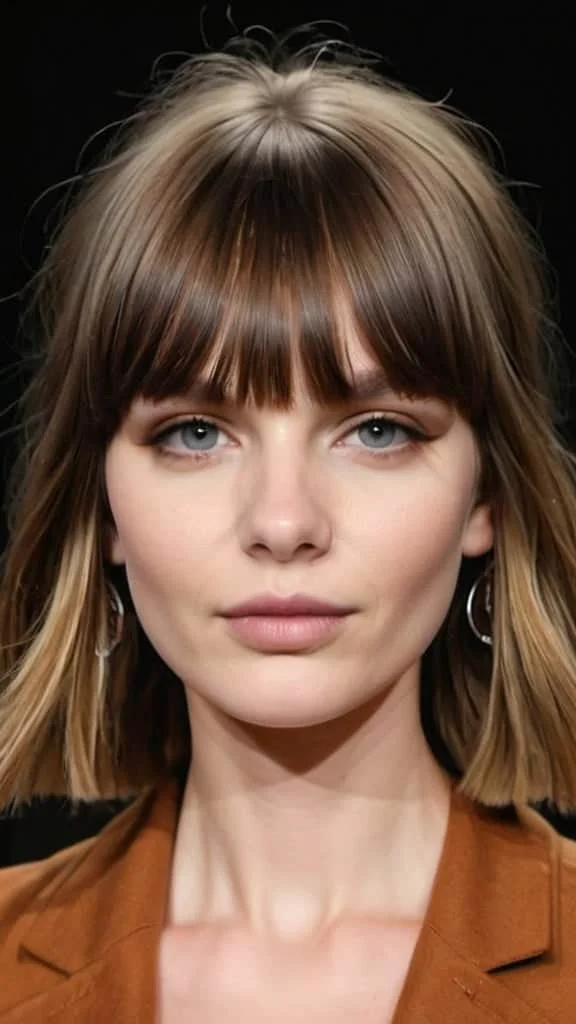 Face-Framing Fringe Fall Hairstyles for the Autumn