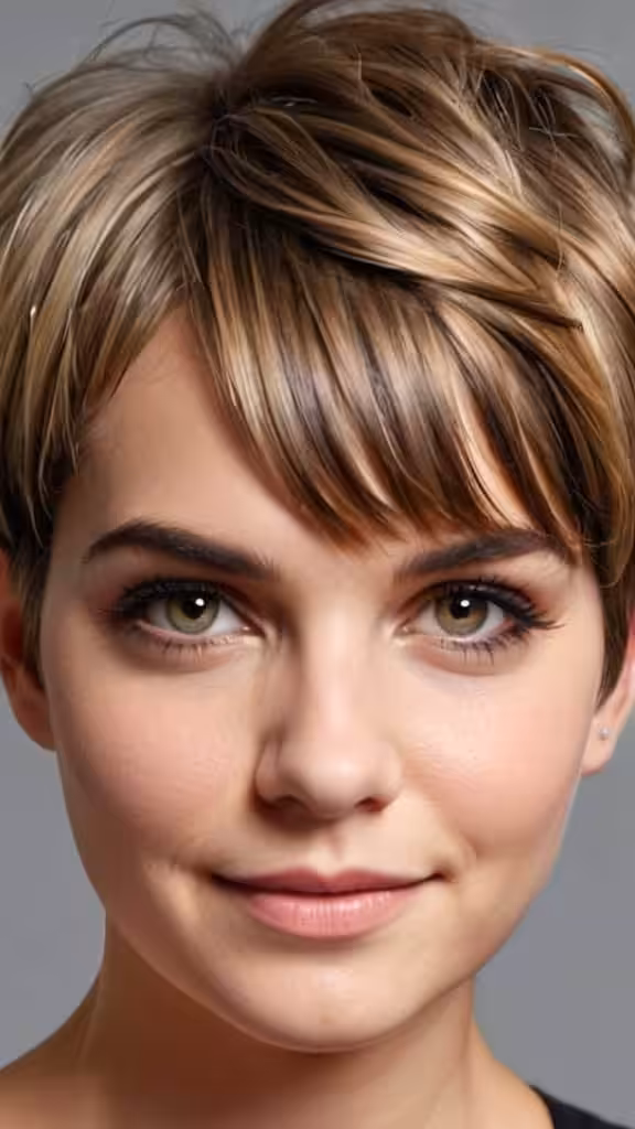 Face-Framing Pixie Best Pixie Haircuts for Women