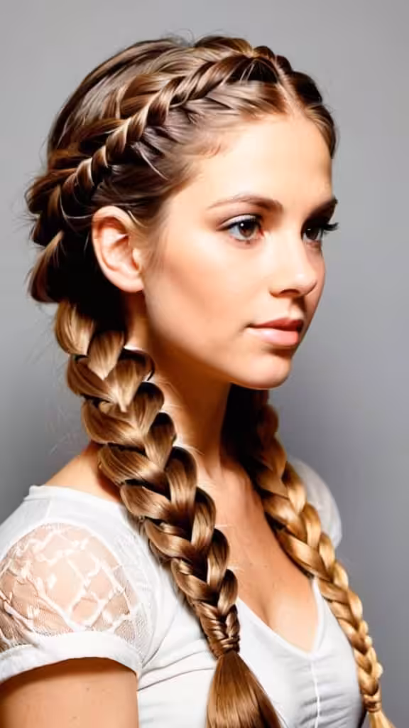 Fishtail Side Braid Braided Hairstyles for Long Hair