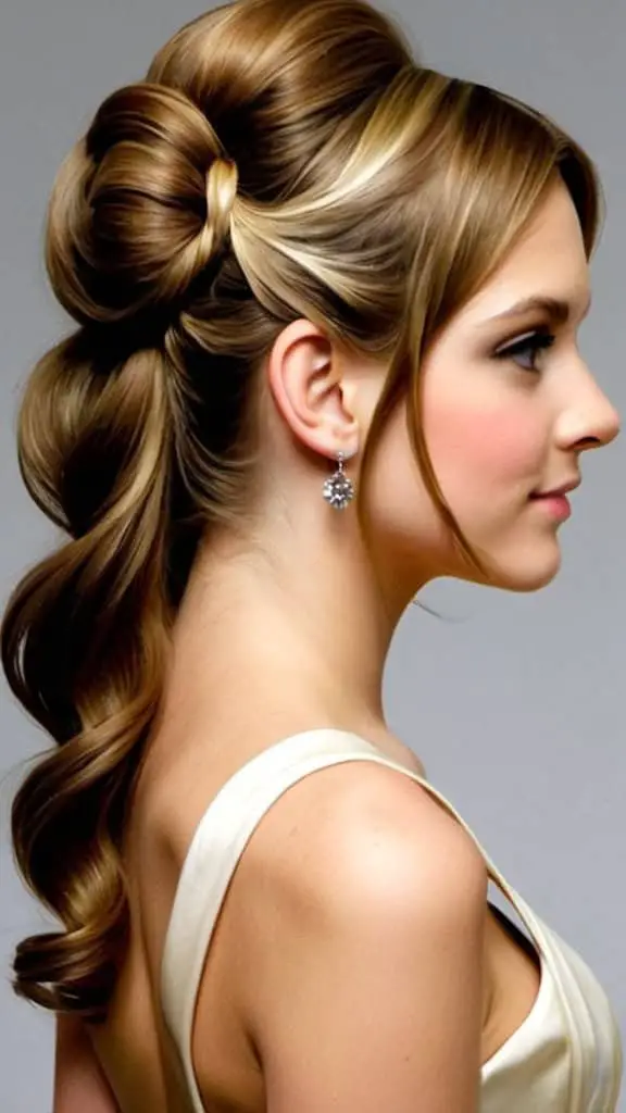 French Twist Prom Style Prom Hairstyles for Long Hair