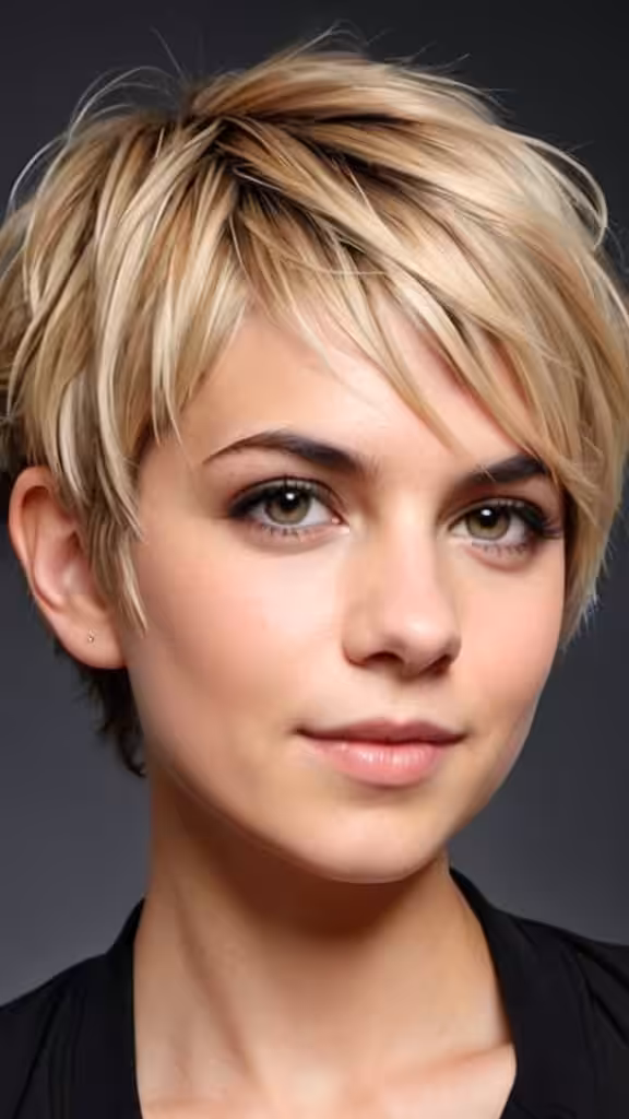 Grown-Out Pixie Short Layered Hairstyles