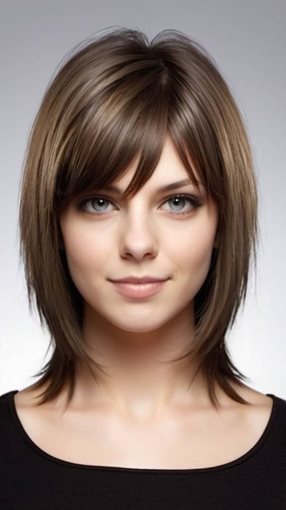 Hair with Side Bangs Long Haircuts for Fine Hair for an Added Volume