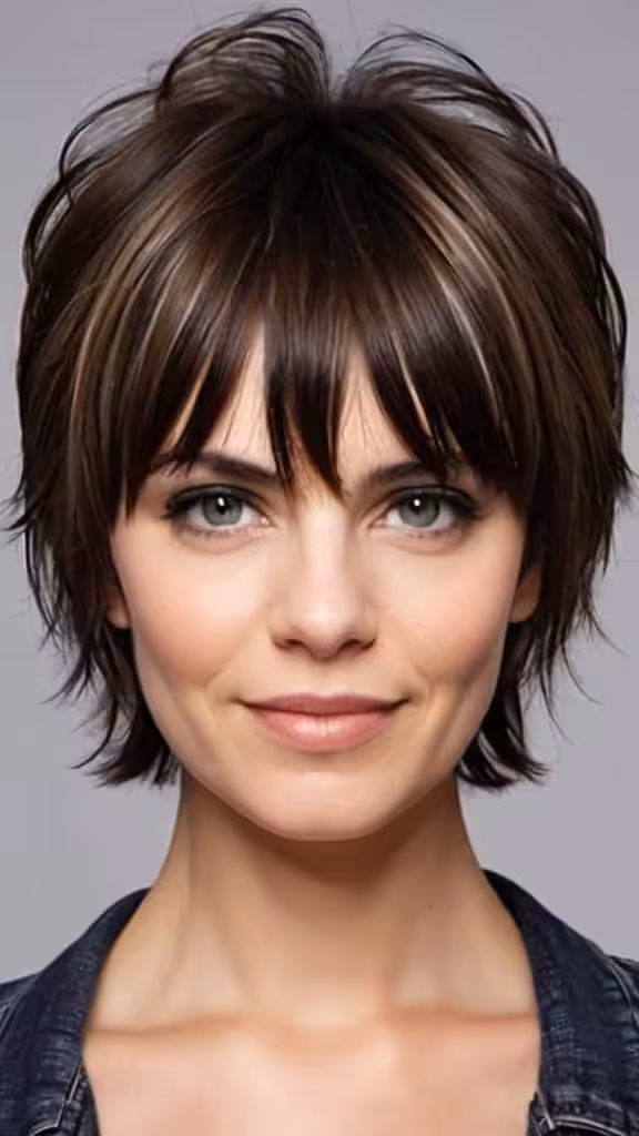Layered Bangs Short Layered Hairstyles