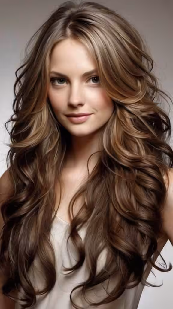 Layered Long Curls Layered Hairstyles for Long Hair
