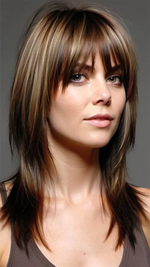Layered Shag Hairstyles for Long Straight Hair