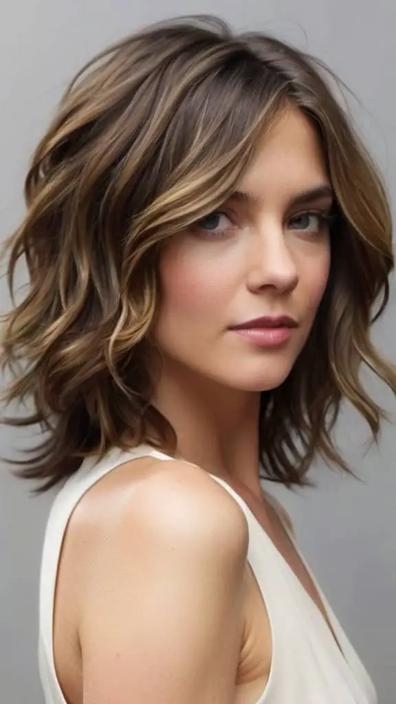 Lightly Layered Long Haircut Short Wavy Hairstyles