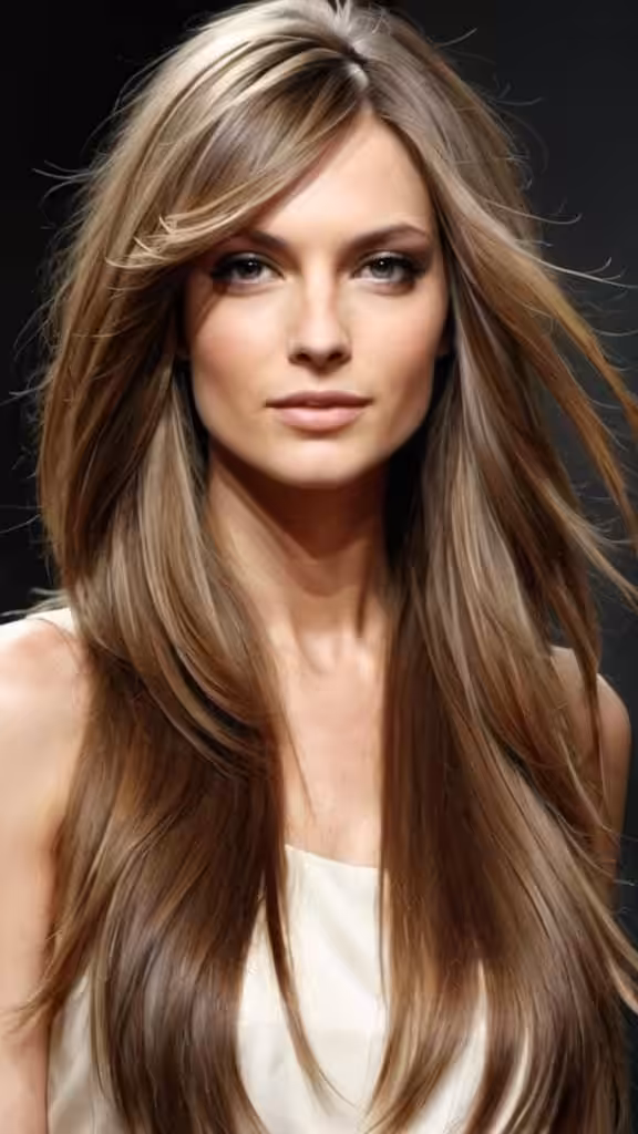 Long Feathered Layers Layered Hairstyles for Long Hair