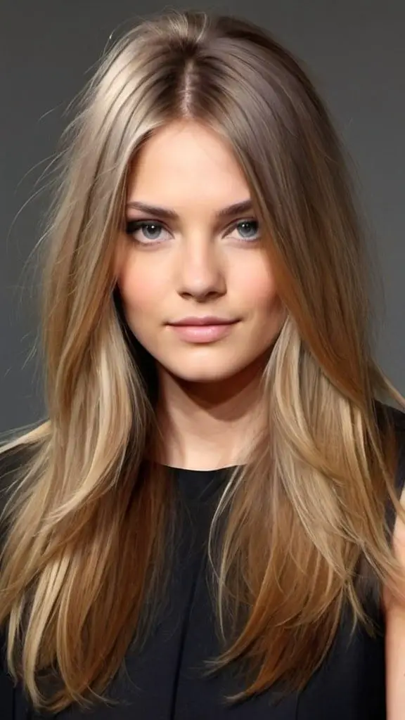 Long Hair with Face-framing Layers Long Open Hair Hairstyles