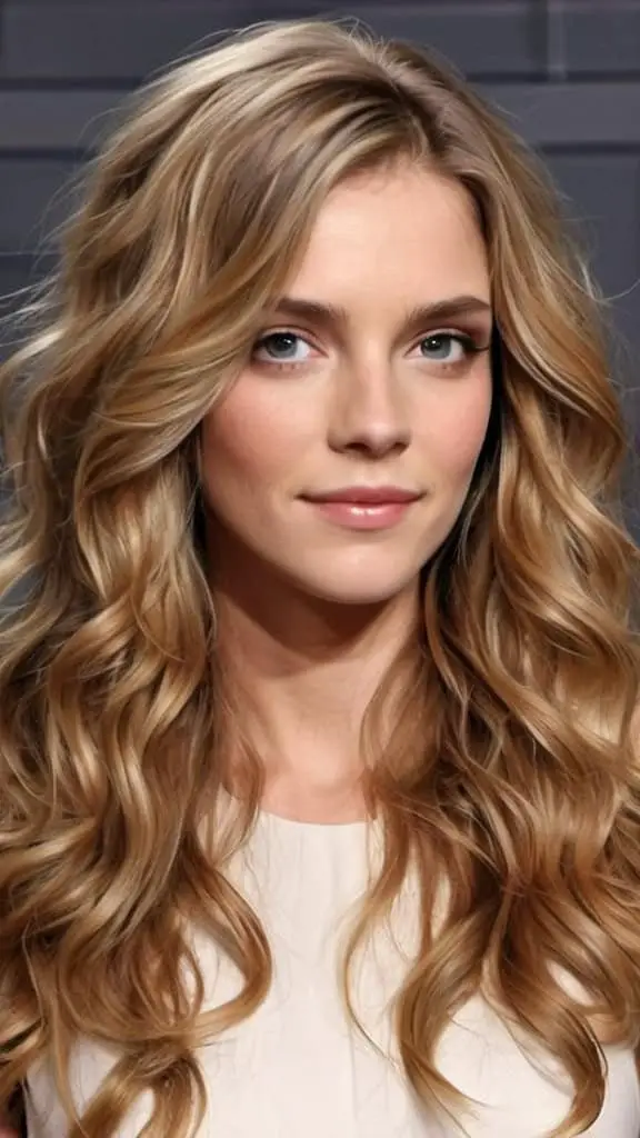 Long Hair with Textured Waves Long Open Hair Hairstyles