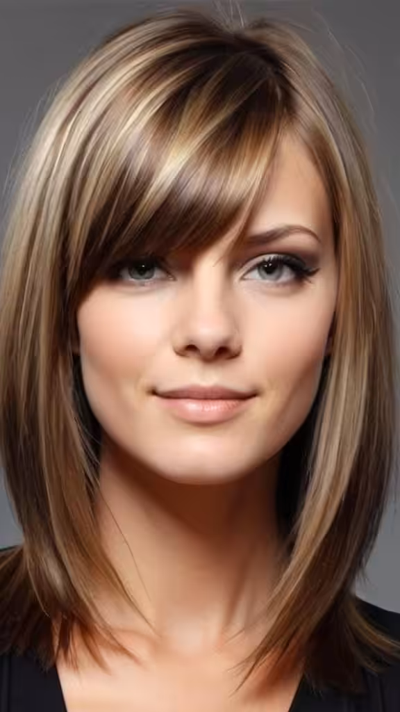Long Haircut With Face Framing Flicks Long Haircuts for Fine Hair for an Added Volume