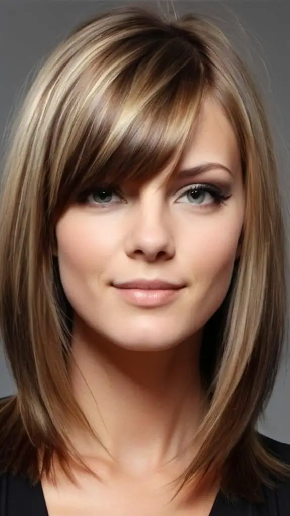 Long Haircut With Face Framing Flicks Long Haircuts for Fine Hair for an Added Volume
