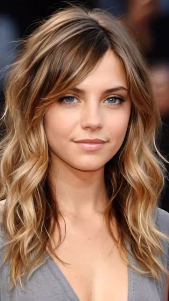 Long Layered Haircut with Beachy Waves Layered Hairstyles for Long Hair
