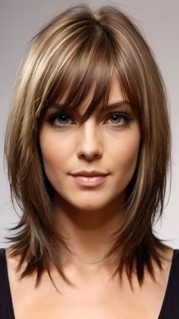 Long-Mussed Layers Long Haircuts for Fine Hair for an Added Volume