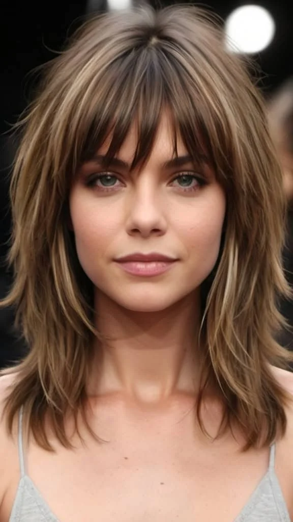 Long Shaggy Layers Long Shag Haircuts