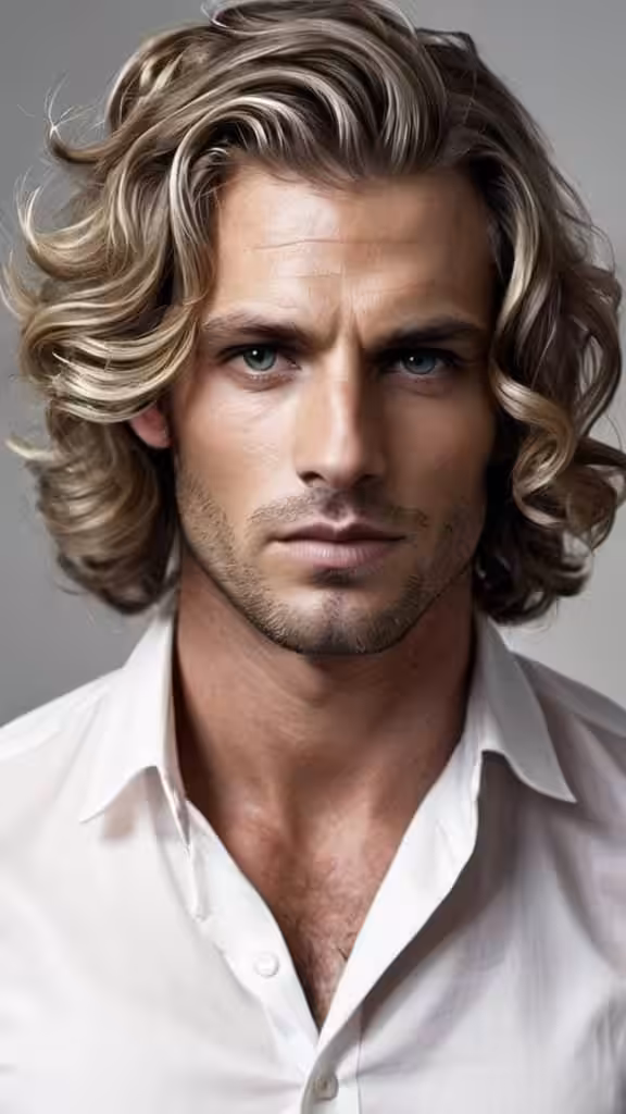 Long Waves men long hairstyle Long Hairstyles for Men