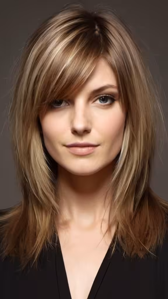 Long and Heavily Layered Long Haircuts for Fine Hair for an Added Volume