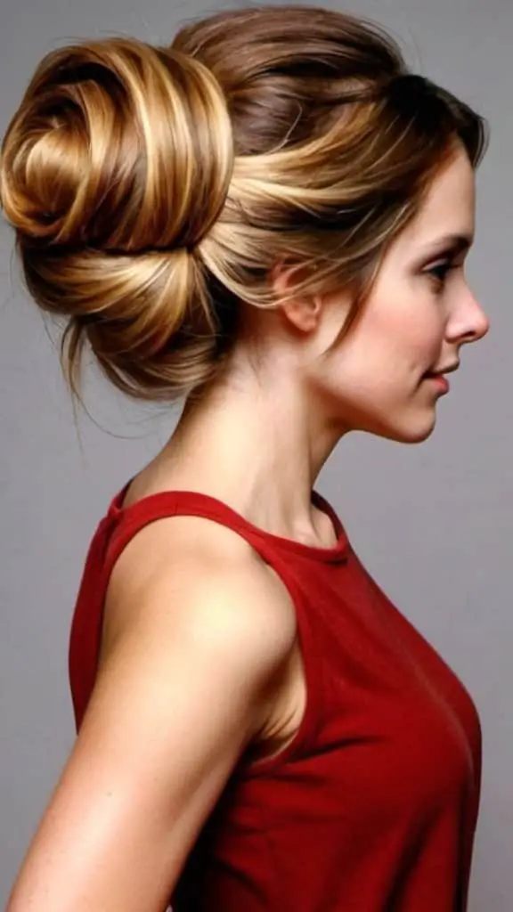 Loose Bun Casual Updos for Long Hair