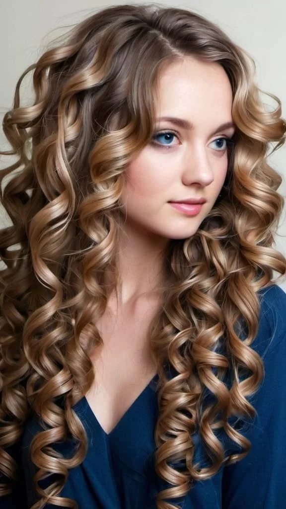 Loose Curls Long Curly Hairstyles
