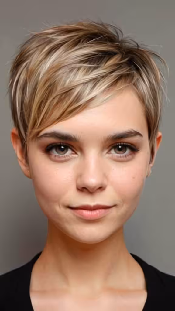 Chic Short Wavy Pixie Best Pixie Haircuts for Women