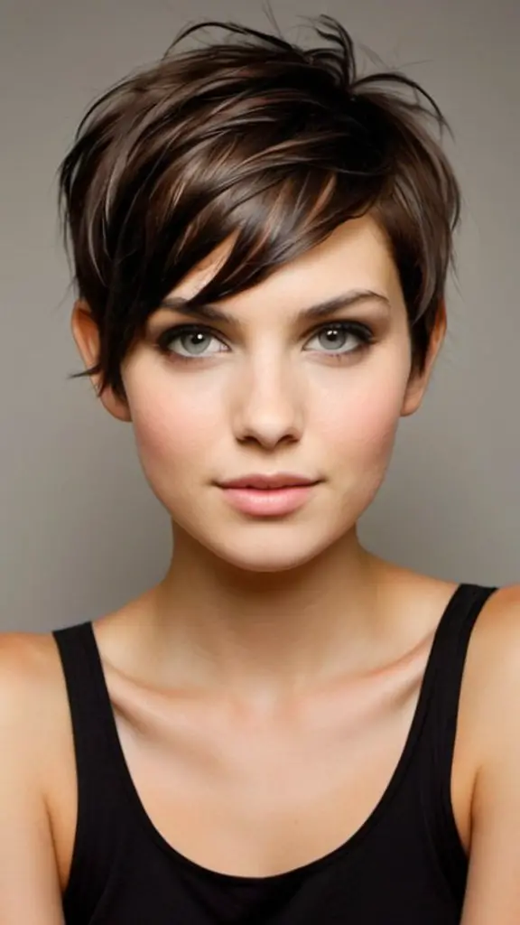 Messy Pixie Cut Short Haircuts for Thick Hair