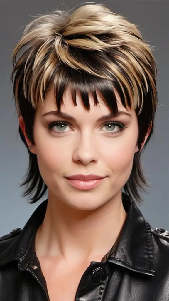 Mullet Shag Short Shag Hairstyles