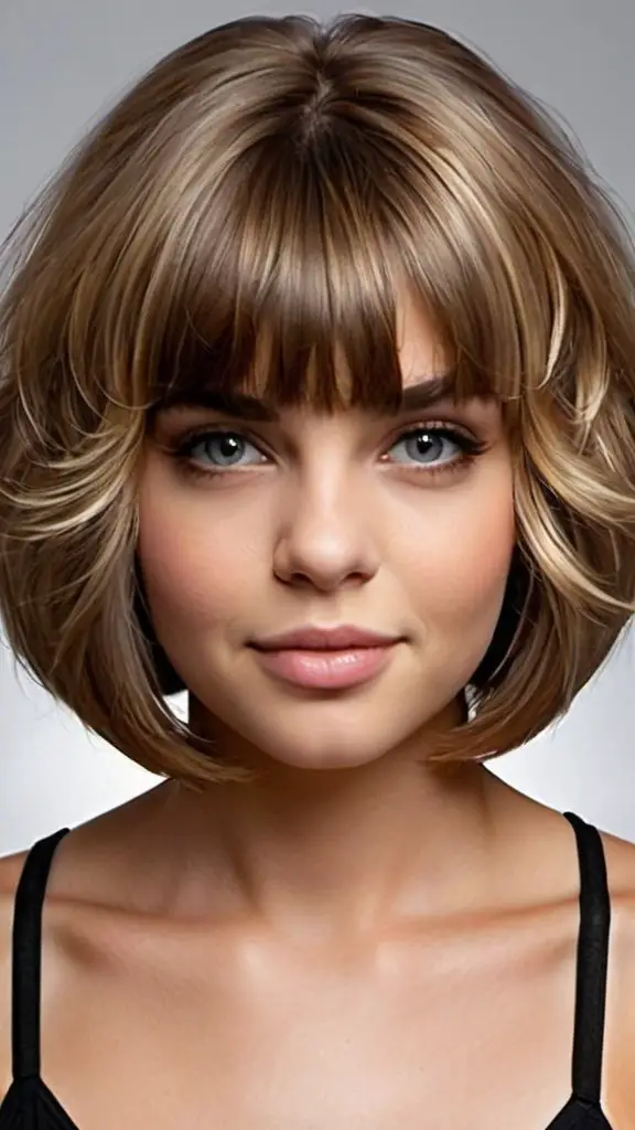 Permed bob Short Hairstyles for Girls of All Ages