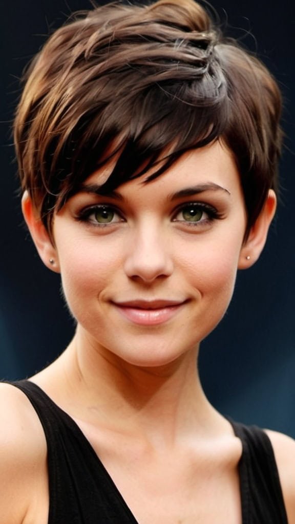 Pixie with Bangs Pixie Haircuts for Thick Hair