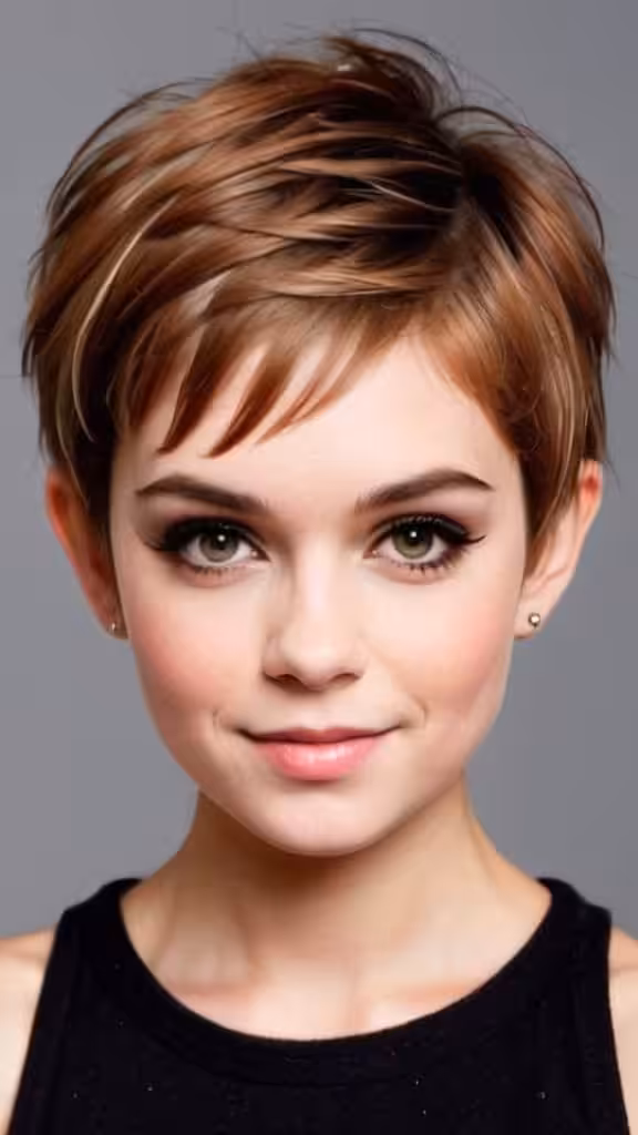 Pixie with Sideburns Short Pixie Haircuts