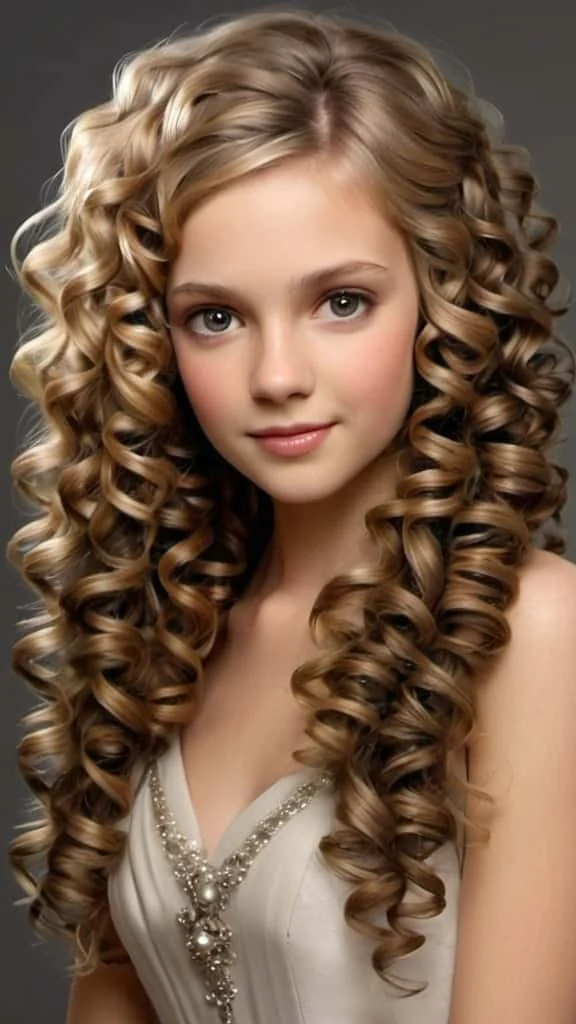 Princess Curls Long Curly Hairstyles