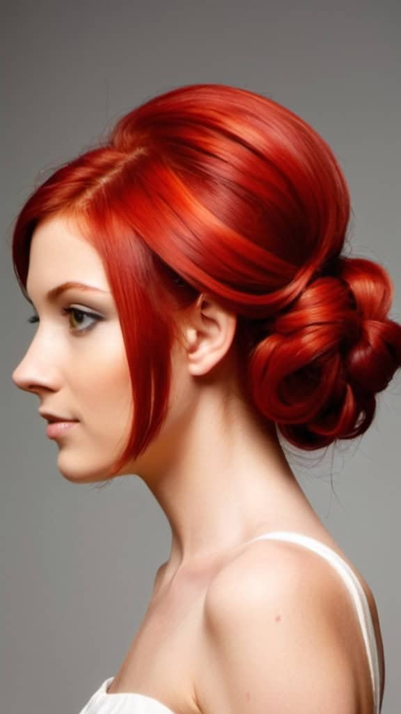 Red Hair Slides Nifty Red Hairstyles