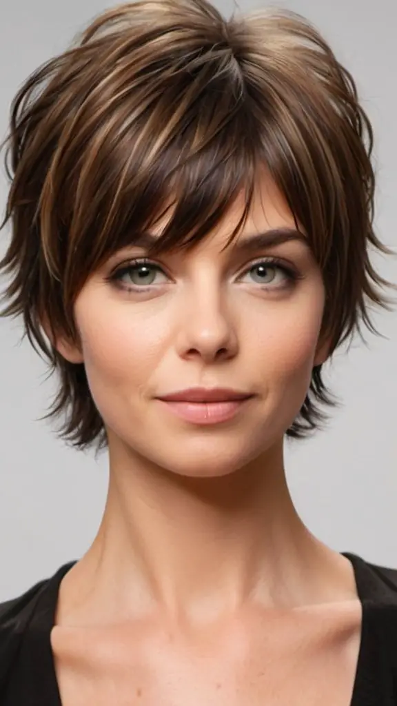 Refined Shag Short Shag Hairstyles