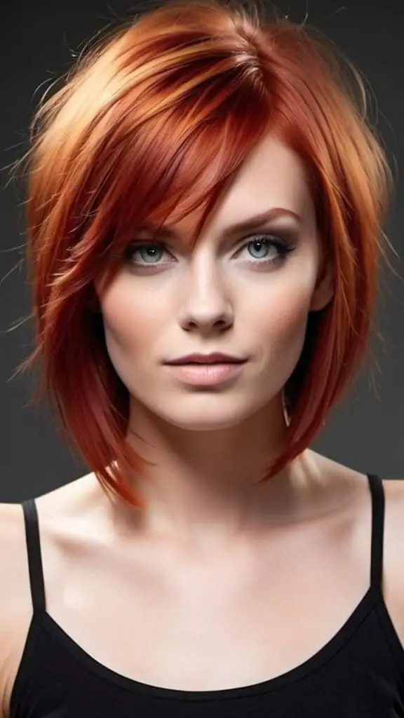 Rooty Face-Framing Cut Nifty Red Hairstyles