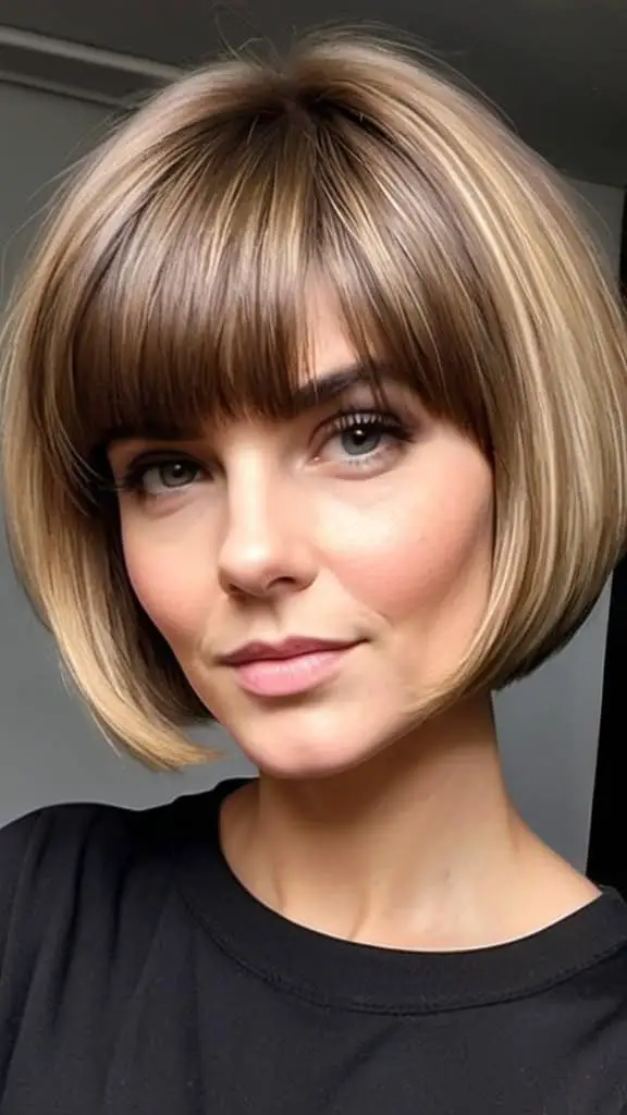 Rounded Wedge Bob Wedge Haircuts