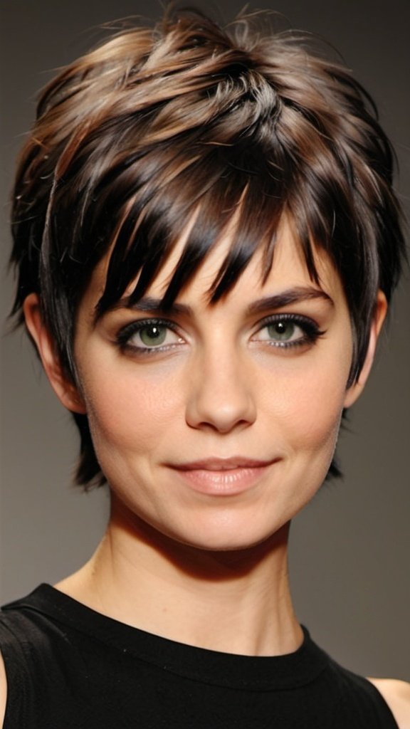 Short Chopped Layers Short Choppy Haircuts