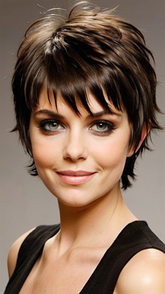 Short Choppy Shag Short Choppy Haircuts