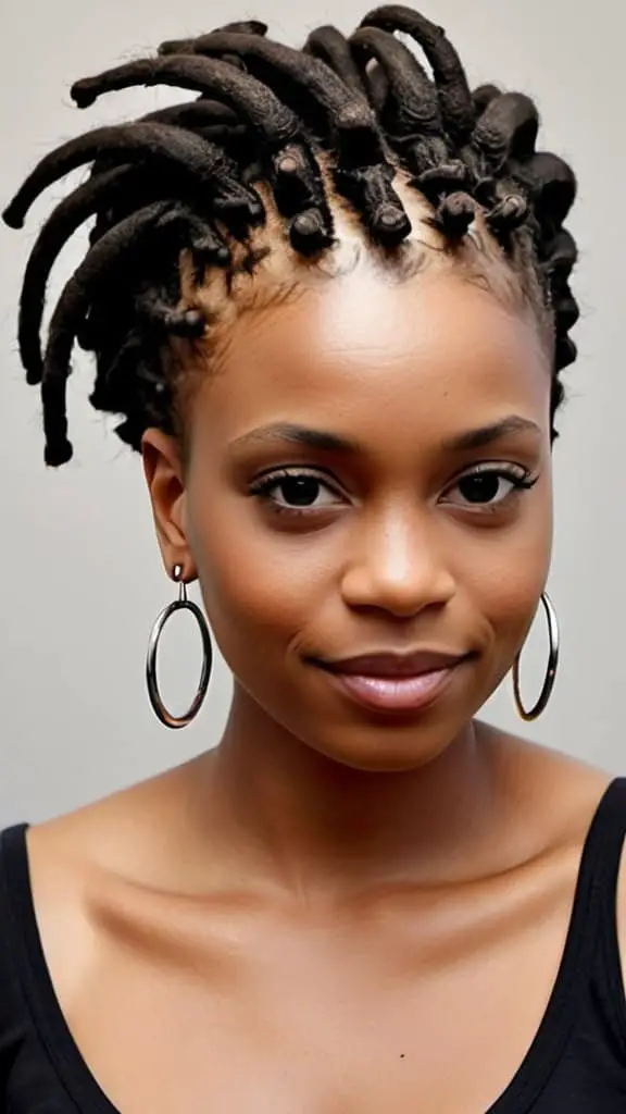Short Dreadlocks Natural Hairstyles for Short Hair