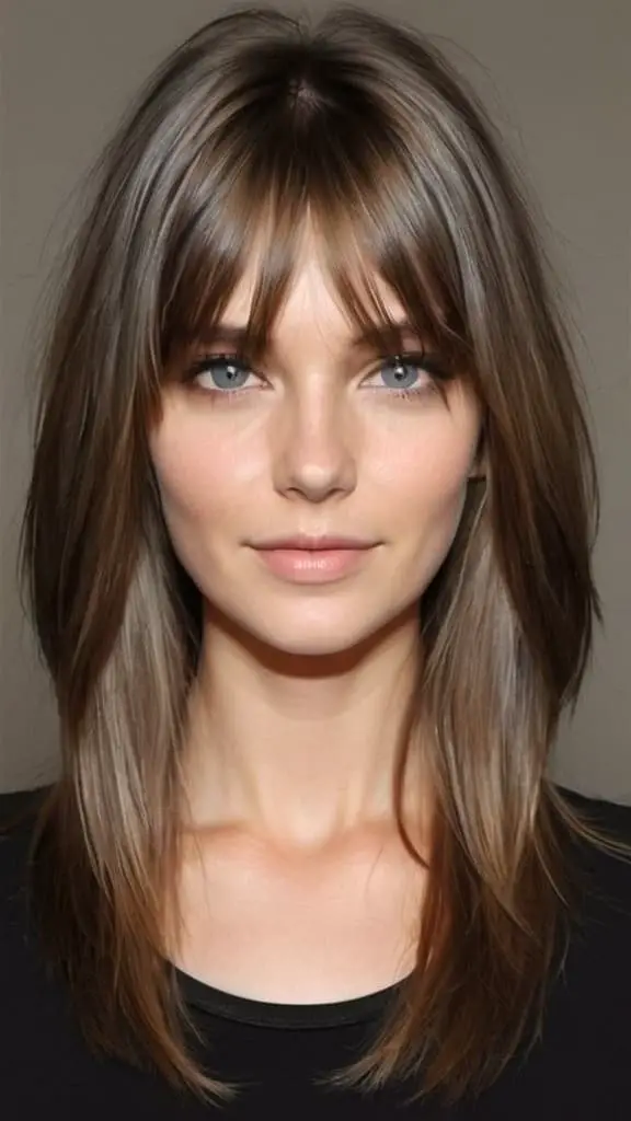 Short Face Framing Layers For Long Hair Long Layered Haircuts Layered Haircuts For Long Hair