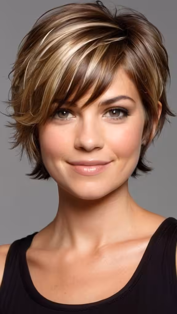 Short Flirty Layers Short Layered Hairstyles