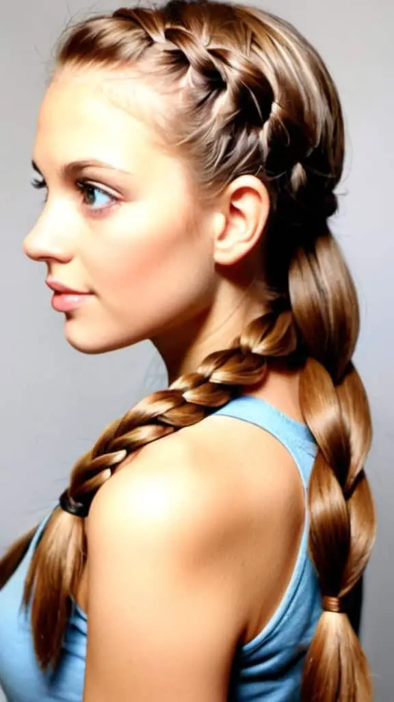 Side Braid Braided Hairstyles for Long Hair