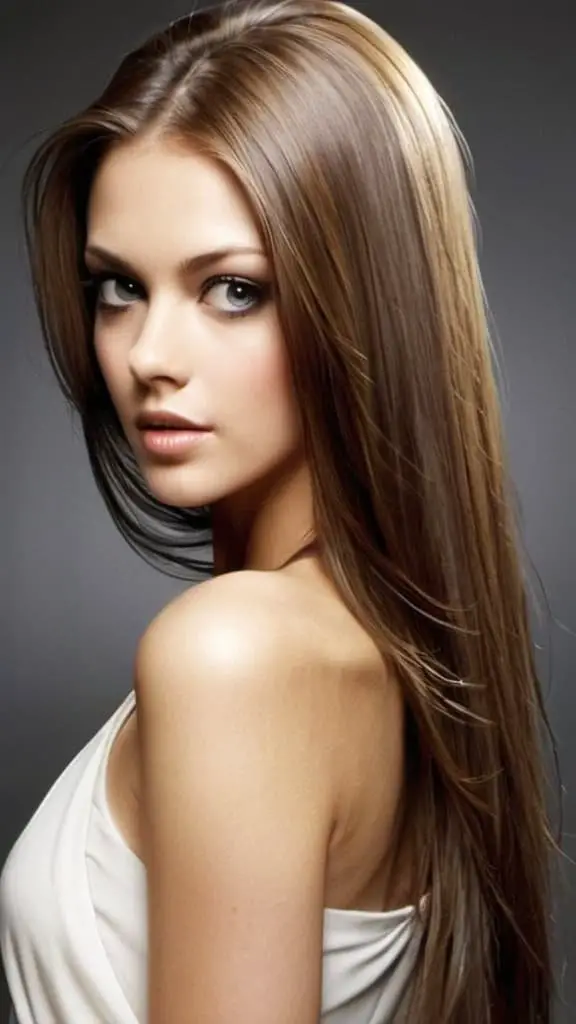 Side Parted Long Hair Long Open Hair Hairstyles