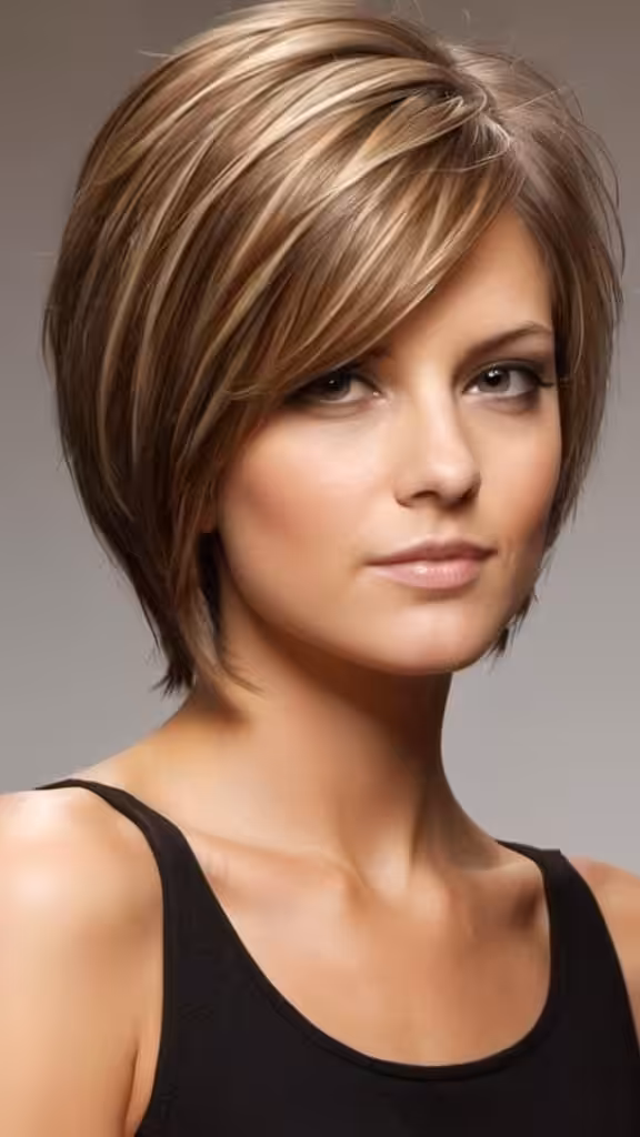 Side Swept Front Layer Long Haircuts for Fine Hair for an Added Volume