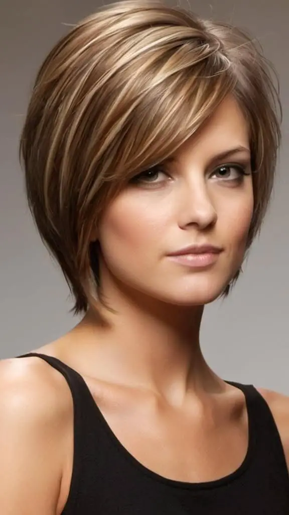 Side Swept Front Layer Long Haircuts for Fine Hair for an Added Volume