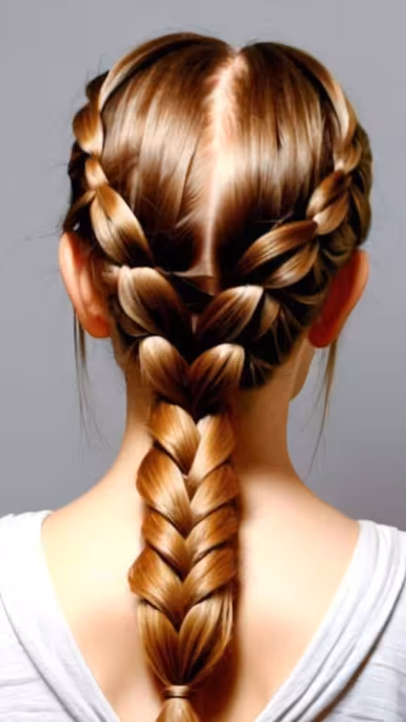 Simple Braid Braided Hairstyles for Long Hair