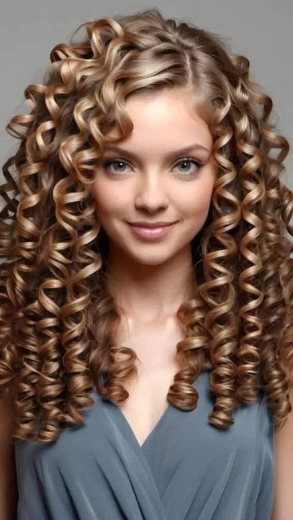Spiral Curls Long Curly Hairstyles