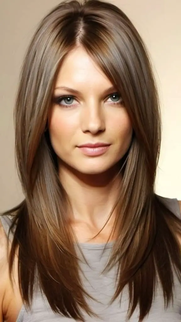 Straight Long Layers Hairstyles for Long Straight Hair