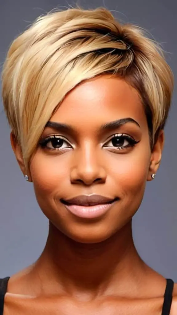 Straight Pixie Natural Hairstyles for Short Hair
