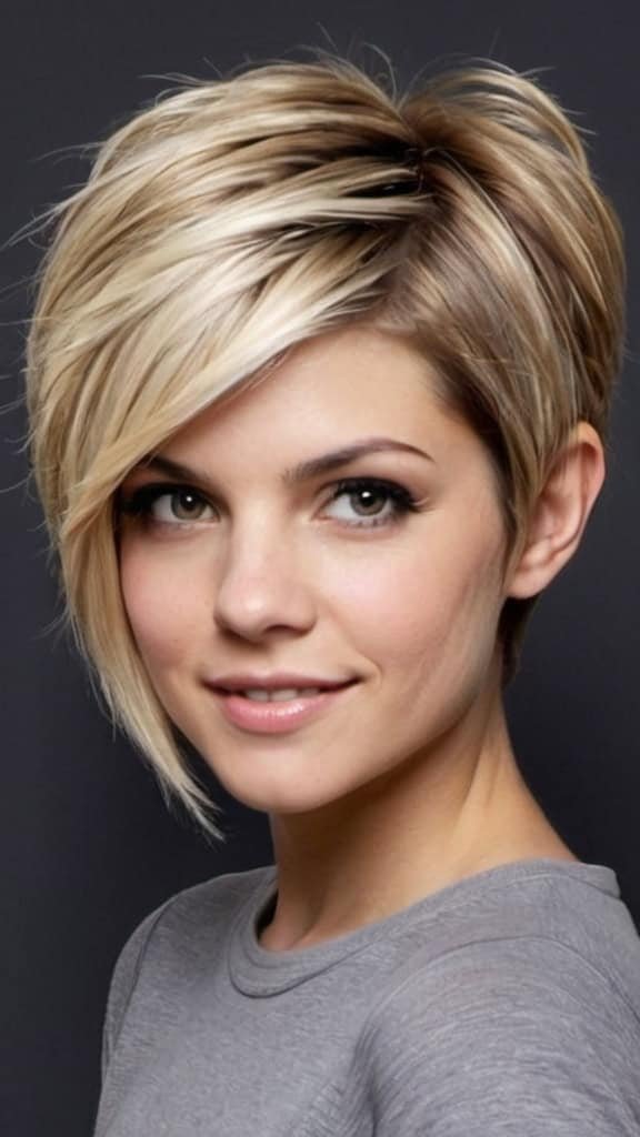 Tapered Long Pixie Pixie Haircuts for Thick Hair